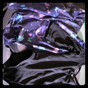 Two girls Leotards